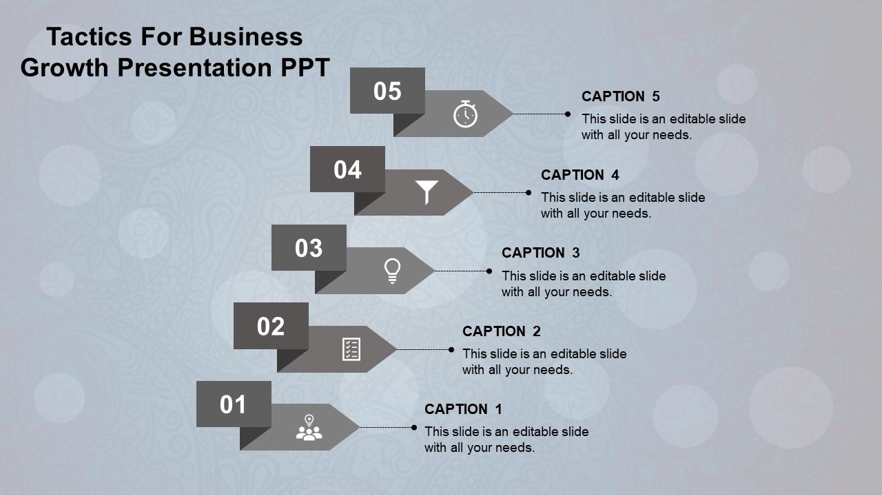 business growth presentation ppt-gray-5
